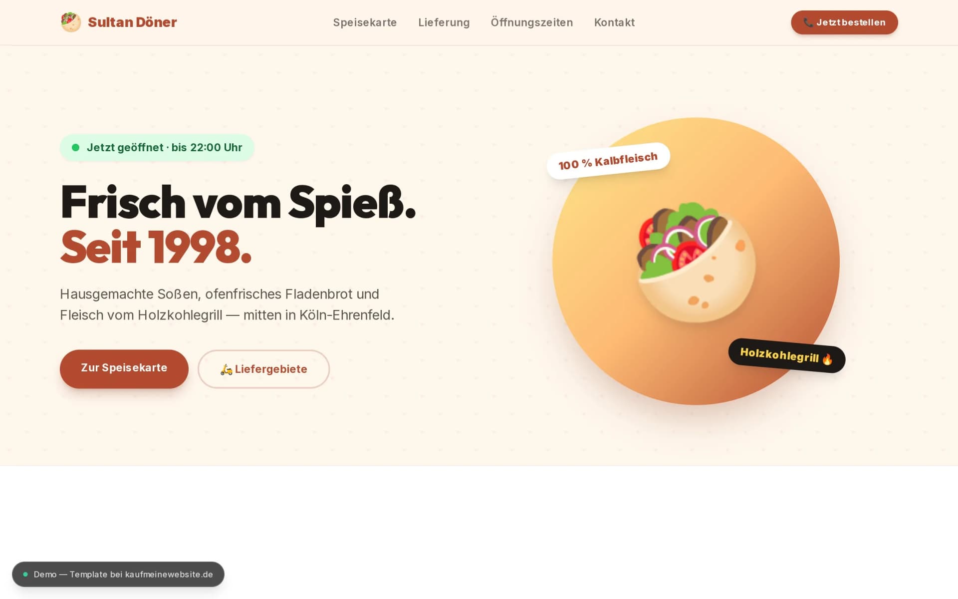 Döner Imbiss — Warm Streetfood