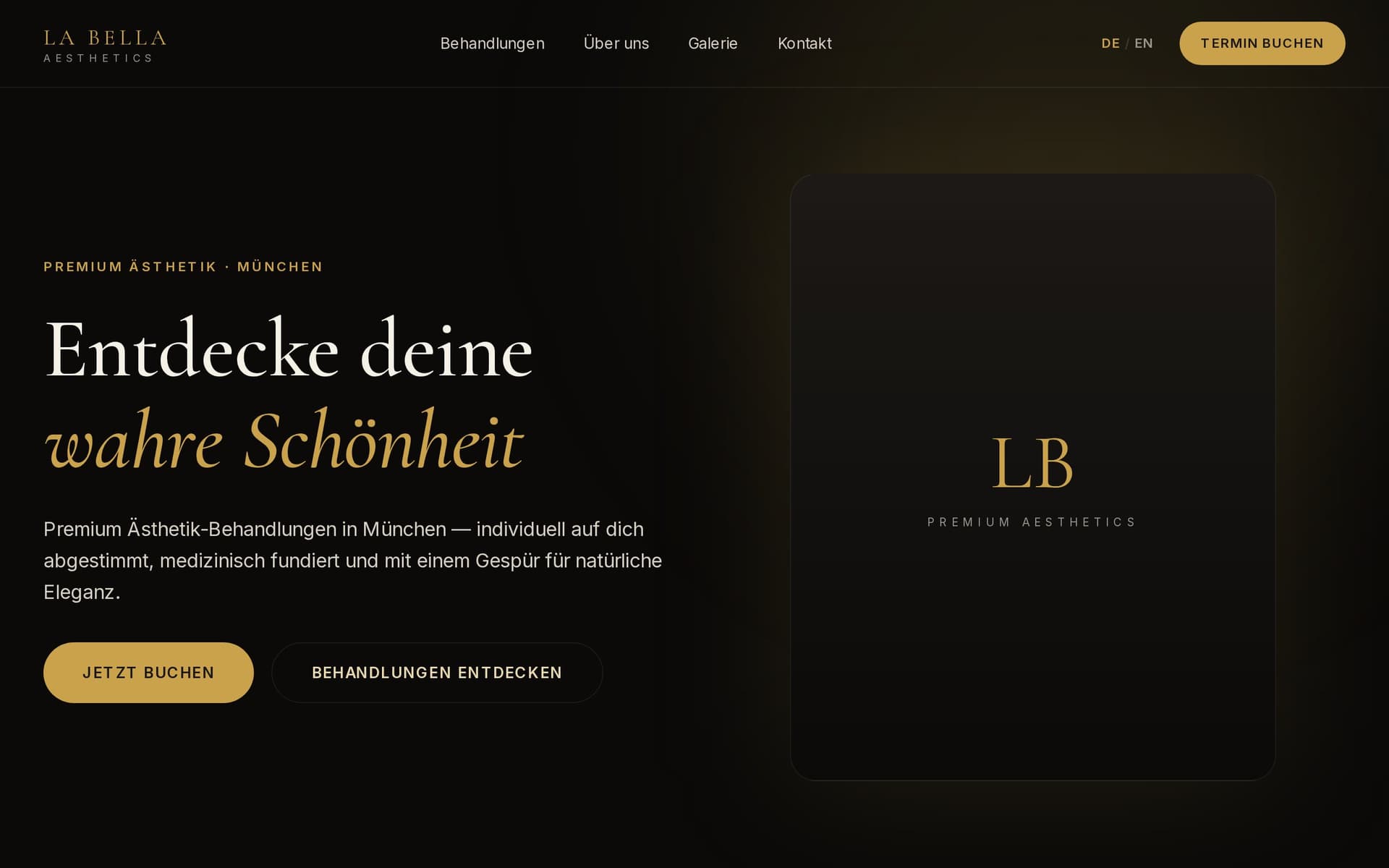 Vorschau: La Bella Aesthetics — Beauty & Ästhetik