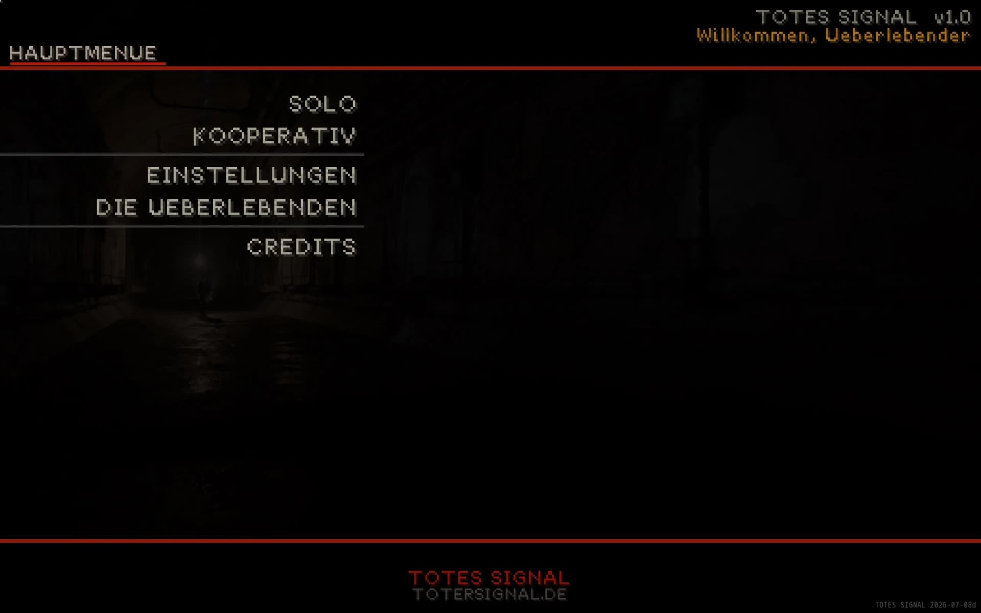 Vorschau: Totes Signal — zombie shooter in the browser