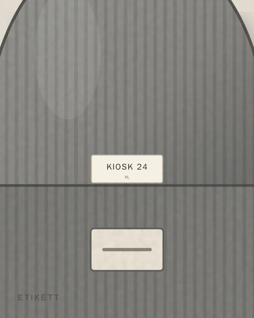 Eingenähtes Etikett von KIOSK 24